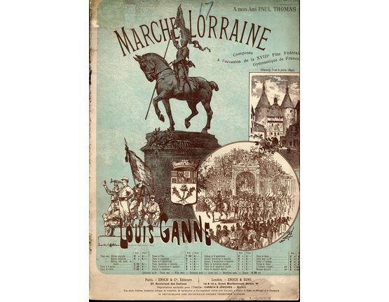 4157 | Marche Lorraine for piano