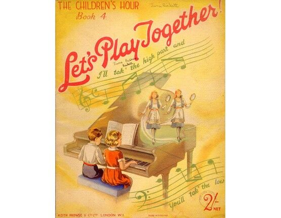 4459 | Book Four, Lets Play Together! Piano Duets
