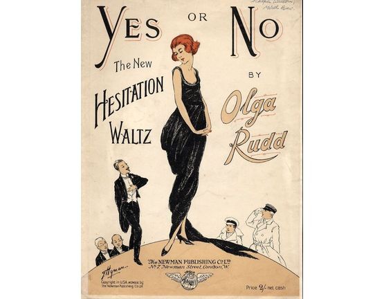 4476 | Yes or No - The New Hesitation Waltz - For Piano and Voice