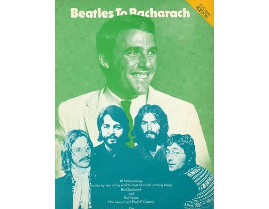 4507 | Beatles to Bacharach - All Organ Edition - 25 famous songs written by two of the worlds most successful writing teams