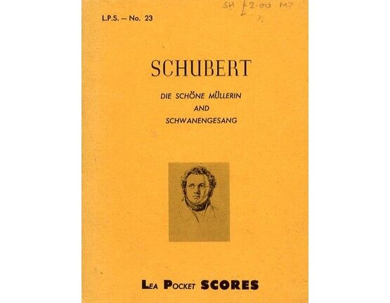 4555 | Dir Schone Mullerin and Schwanengesang - Miniature Orchestra Score