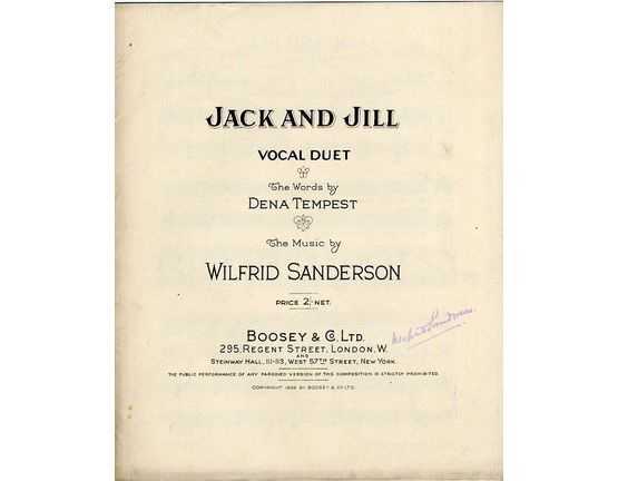4573 | Jack and Jill - Vocal Duet