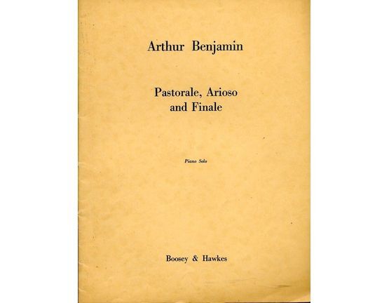 4573 | Pastorale, Arioso and Finale - Piano Solo