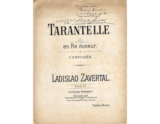 4573 | Tarantelle - En Re mineur