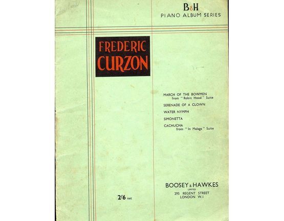 4584 | B & H Piano Album Series - Frederic Curzon - Album of Piano Solos