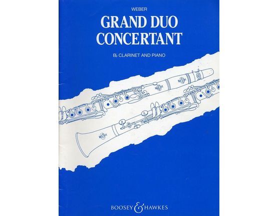 4584 | Grand Duo Concertant - B flat Clarinet and Piano - Op. 48