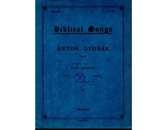 4585 | Biblical Songs Book II - For High Voice - English Version