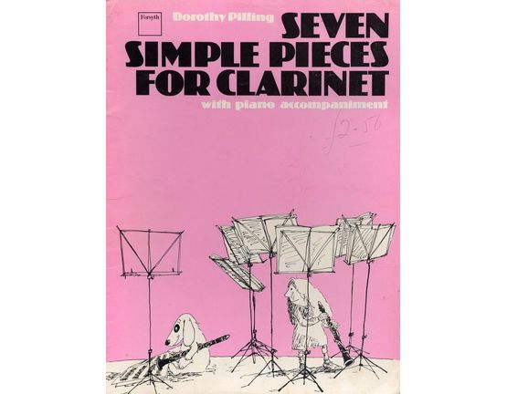 4593 | Seven simple pieces for clarinet with piano accompaniment