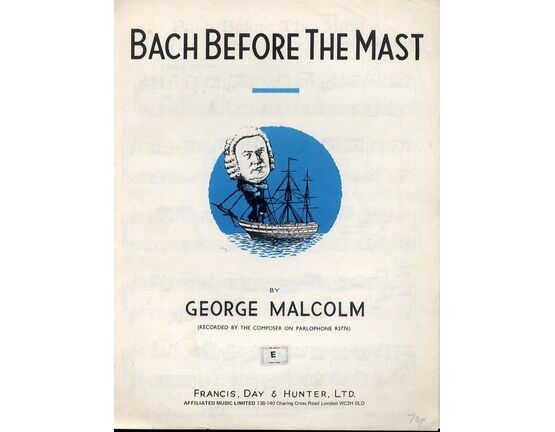4614 | Bach Before The Mast -  Piano Solo