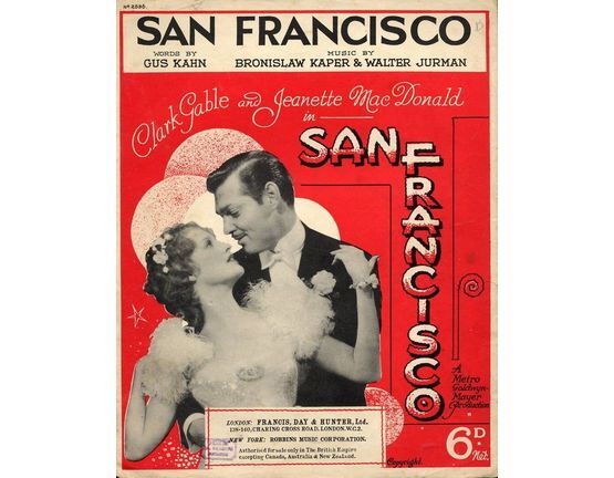 4614 | San Francisco - Featuring Clarke Gable and Jeanette MacDonald
