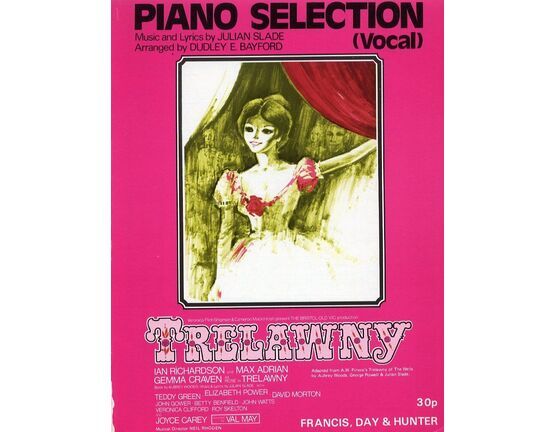 4623 | Piano Selection - From the Bristol Old Vic Production "Trelawny" - With Lyrics