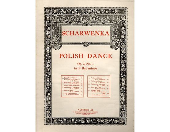 4696 | Polish Dance - Op. 3 - No. 1 in E flat minor