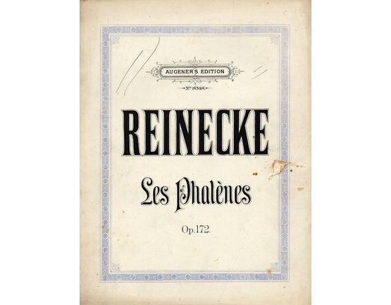 4713 | Les Phalenes - Dix Morceaux faciles - Op. 172 - Pour Le Piano - Augener and Co. Edition No. 8348