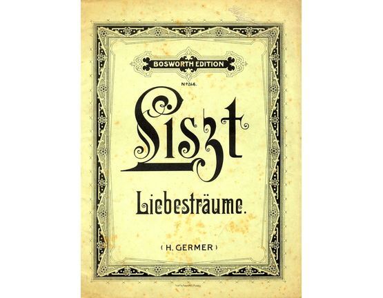 4772 | Liebestraume - Bosworth Edition No. 246 - For Piano Solo