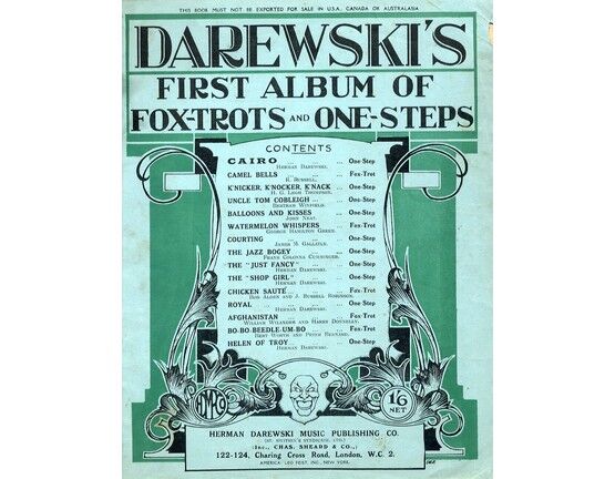4835 | Darewki's First Album of Fox-Trots and One-Steps