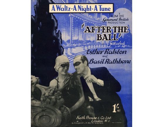 4843 | A Waltz A Night A Tune - Song from "After the Ball" - Featuring Esther Ralston and Basil Rathbone