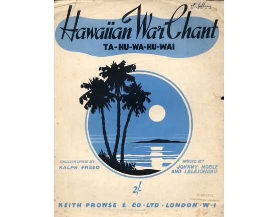 4843 | Hawaiian War Chant, Ta Hu Wa Hu Wai