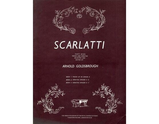 4846 | Scarlatti - Thirty seven pieces and Sonatas - Book 2 Sonatas - Grades 5 - 6