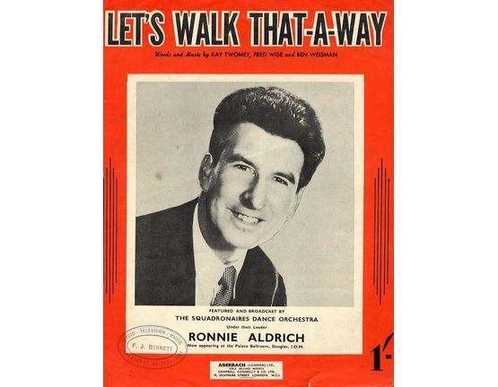 4856 | Lets Walk That A Way - Song as performed by George Mitchell, Ronnie Aldrich, Malcolm Mitchell Trio, Jack Parnell