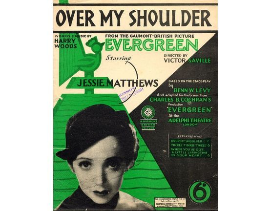 4856 | Over My Shoulder - From the Film Evergreen - Jessie Matthews
