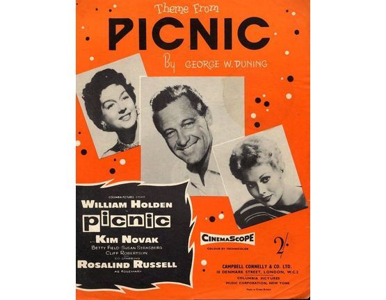 4856 | Picnic -  Theme from the film - Featuring William Holden, Kim Novak and Rosalind Russell