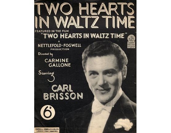 4856 | Two Hearts in Waltz Time, featuring Carl Brisson