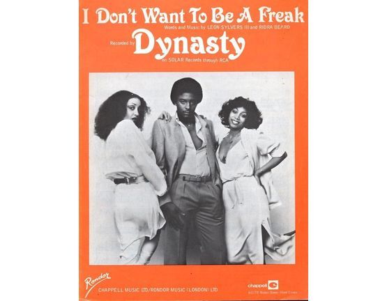 4857 | I Don't Want to be a Freak - Featuring Dynasty