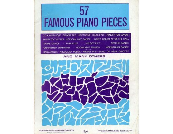 4860 | 57 Famous Piano Pieces