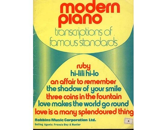 4860 | Modern Piano Transcriptions of Famous Standards - Book 1