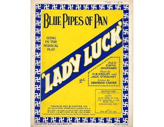 4861 | Blue Pipes of Pan - Sung in the musical play "Lady Luck"