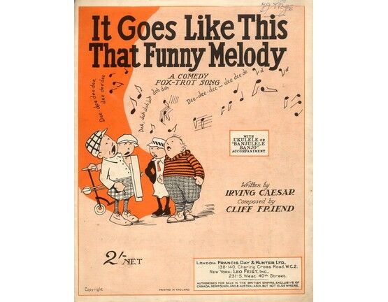 4861 | It Goes Like This That Funny Melody - A Comedy Fox Trot Song