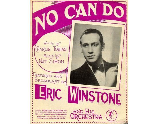4861 | No Can Do - Song - Featuring Eric Winstone
