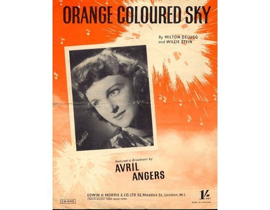 4867 | Orange Coloured Sky - As performed by Gracie Fields, Avril Angers