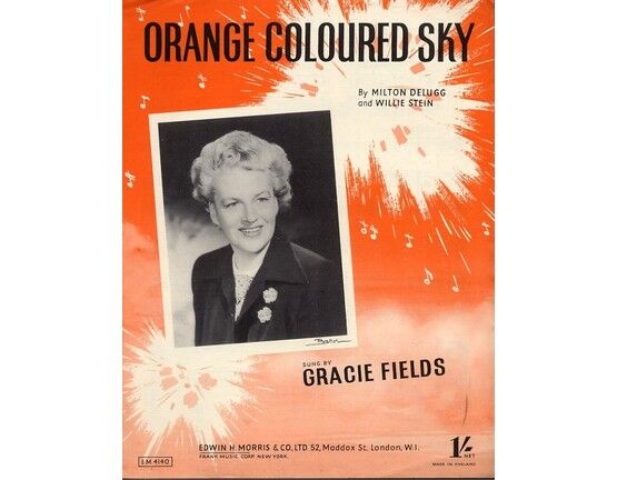 4867 | Orange Coloured Sky - Featuring Gracie Fields