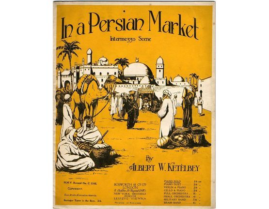 4896 | In a Persian Market - Intermezzo Scene for piano Solo