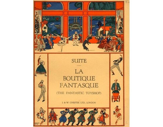 4900 | La Boutique Fantasque (The Fantastic Toyshop) - Ballet suite for Piano
