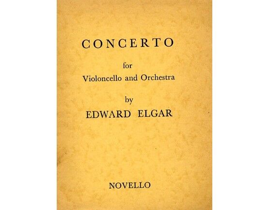 4970 | Concerto for Vionloncello and Orchestra - Miniature Orchestra Score