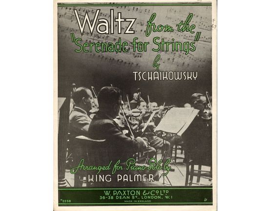 5 | Waltz from the "Serenade for Strings" - For Piano Solo