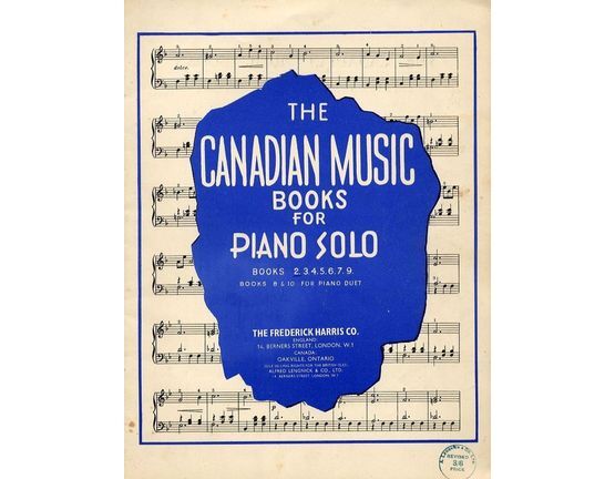 5002 | Easy Pieces for The  Piano - First Grade - The Canadian Music Books for Piano Solo - Series No.2