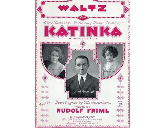 5047 | Katinka - Waltz featuring Helen Gilliland, Joseph Coyne and Binnie Hale
