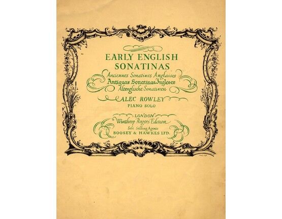 5048 | Early English Sonantinas. Piano Solo