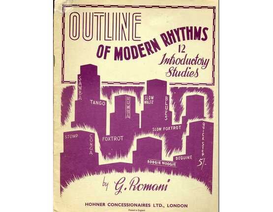 5049 | Outline of Modern Rhythms - 12 Introductory Studies in the Modern Manner for Piano Accordion