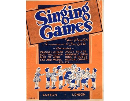 5086 | Singing games with pianoforte accompaniment and tonic sol fa