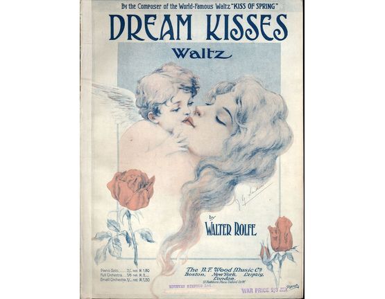 5136 | Dream Kisses - Waltz for Piano Solo in the key of G major