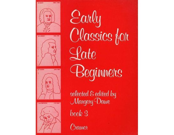 5183 | Early Classics for Late Beginners - Book 3 - For Piano