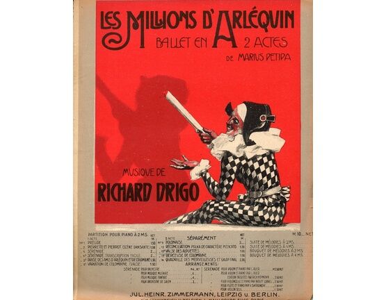 5196 | Valse des Alouettes - Piece No. 13 from Les Milliions d'Arlequin - Piano Solo