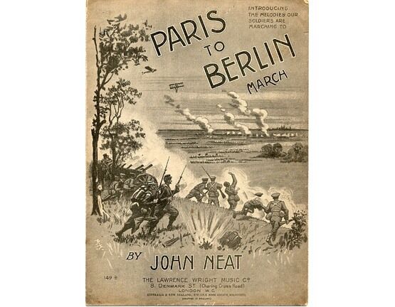 5262 | Paris to Berlin - March piano solo, introducing the melodies our soldiers are marching to