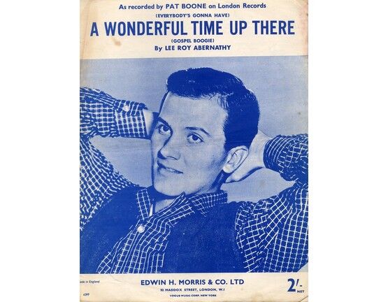 5263 | (Everybody's gonna have) A Wonderful Time Up There (Gospel Boogie) - Song - Featuring Pat Boone