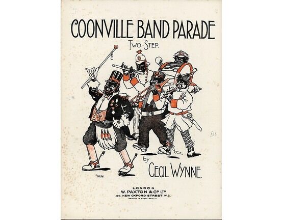 5305 | Coonville Band Parade - Two Step piano solo - Paxton edition No. 1654