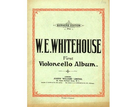 5310 | First Violoncello Album - Containing six pieces for violin and piano with seperate violin part